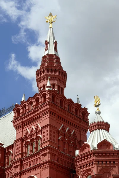 Μόσχα. λεπτομέρειες του Ιστορικού Μουσείου — Φωτογραφία Αρχείου