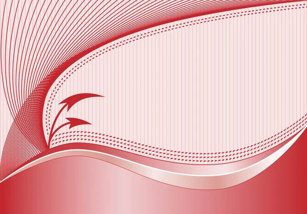 Abstracte achtergrond rode en roze — Stockvector