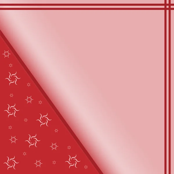Rood roze abstracte achtergrond — Stockvector