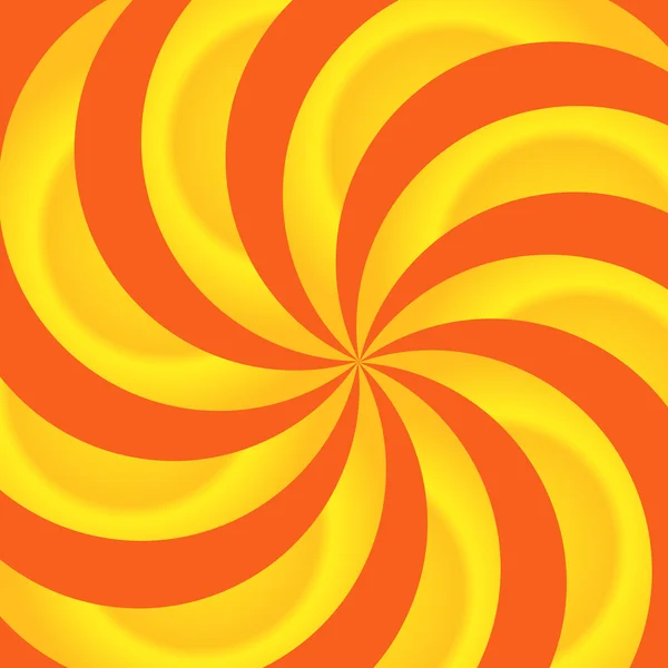 Сонячні промені оранжево-жовті лопаті Векторна Графіка