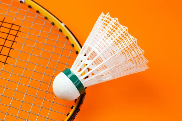 Wolant badmintona — Zdjęcie stockowe