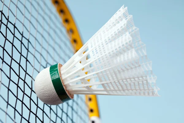 Badmintonový míček badminton — Stock fotografie