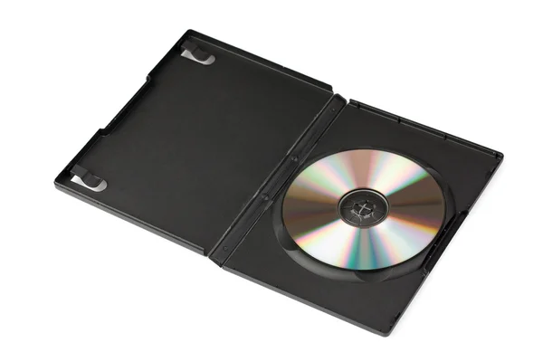 Kompaktní disk v případě — Stockfoto