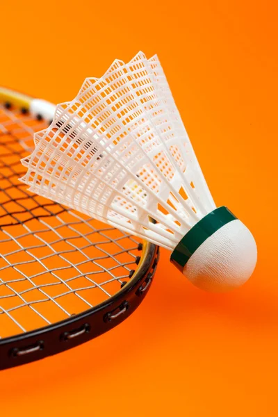 Badminton shuttle — Stockfoto