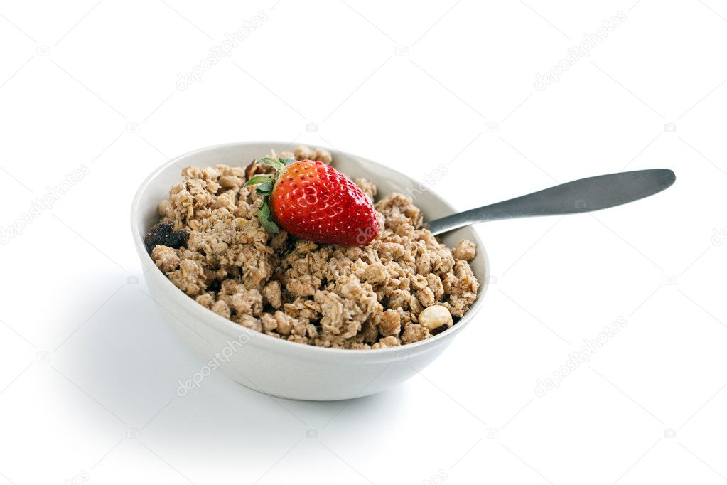 Bowl of muesli Stock Photo by ©jirkaejc 2223520