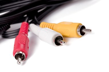 Audio video cable clipart