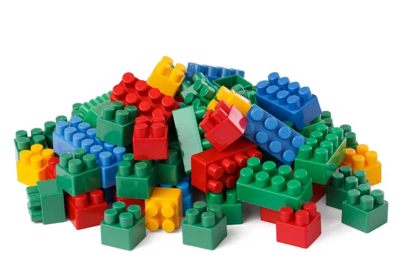 Bloques de juguete plástico — Foto de Stock