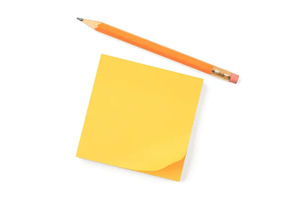 Carta da lettere gialla — Foto Stock