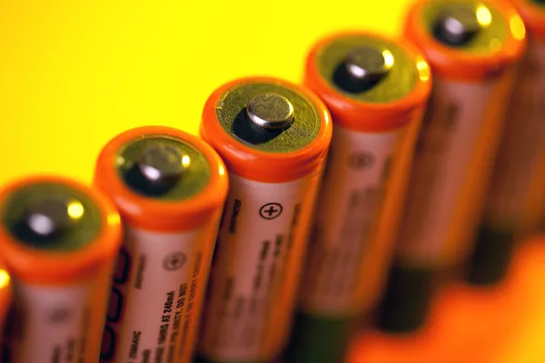 АА-батареи — стоковое фото