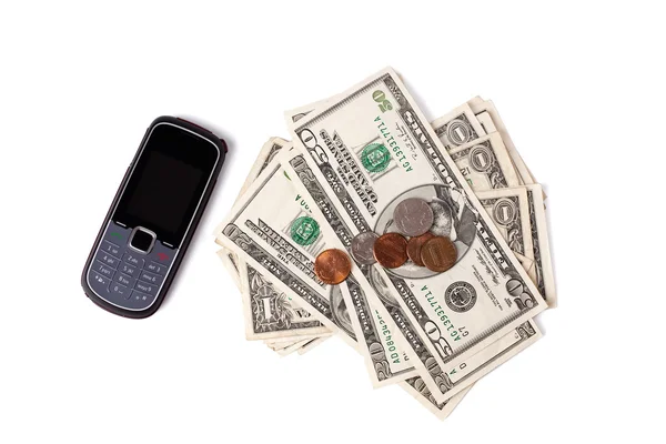 携帯電話のための支払 — ストック写真