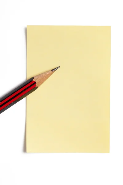 Penna och brevpapper — Stockfoto