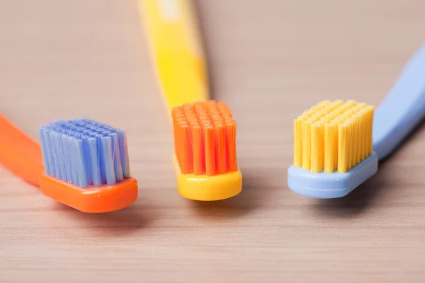 色歯ブラシ — ストック写真