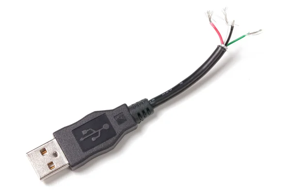 Connettore USB nero — Foto Stock