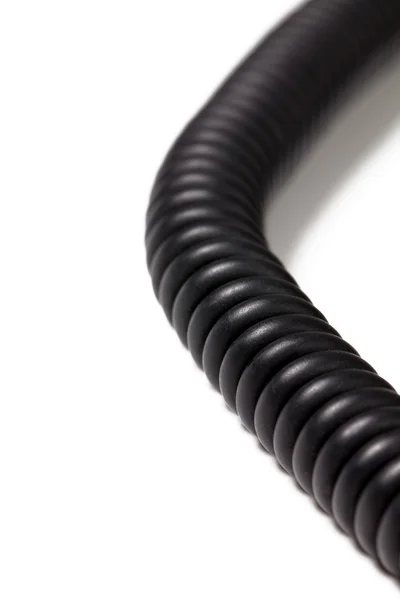 Spiral phone cable — Stock Photo, Image