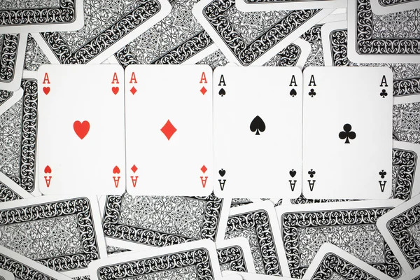 Carte da poker — Foto Stock