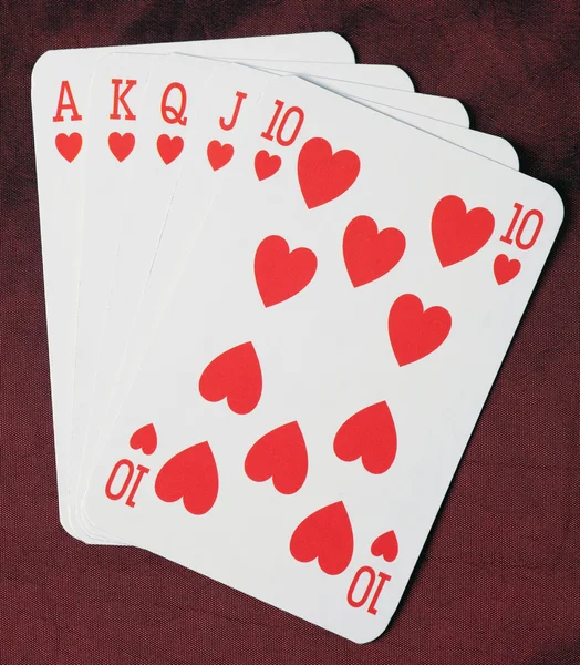 Κάρτες πόκερ — Φωτογραφία Αρχείου