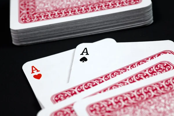 扑克牌 — 图库照片