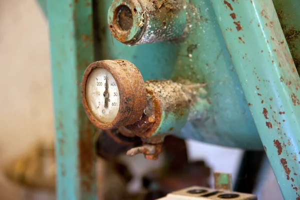 stock image Old pressure barometer