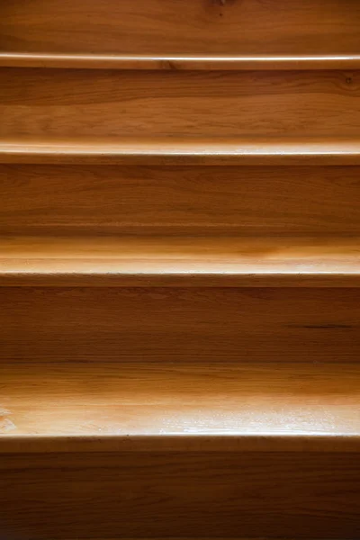 Closeup of wooden stairs — Stock Photo, Image