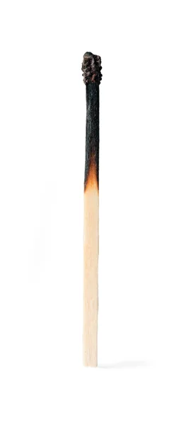 Burned match — Stock Photo, Image