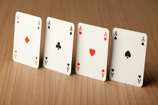 ポーカー カード ストック画像