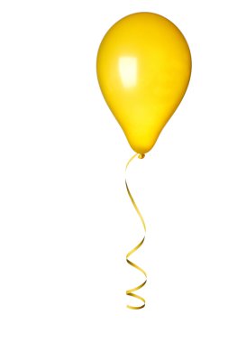 Yellow ballon clipart