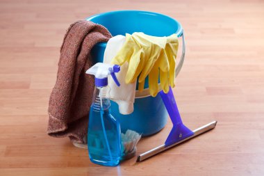 Cleaning products clipart