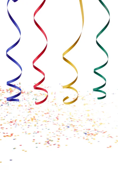 Colorful paper streamer — Stock Photo, Image