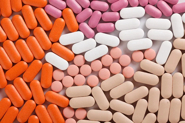 Color pills — Stock Photo, Image