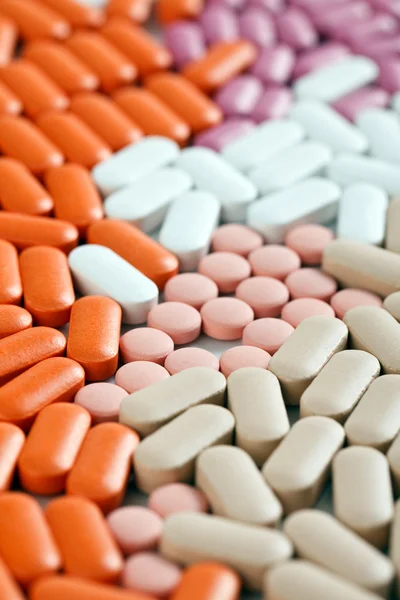 Color pills — Stock Photo, Image
