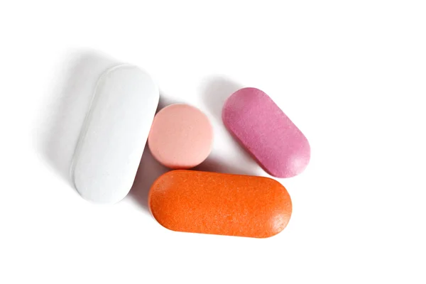 Färg piller — Stockfoto