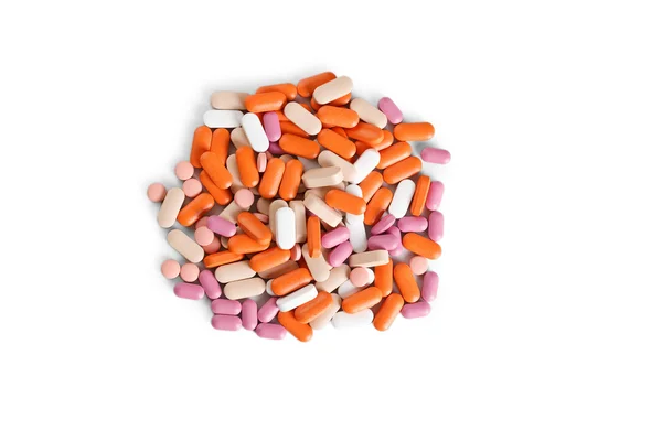 Színes tabletták — Stock Fotó