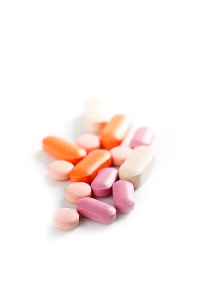 Pílulas de cor — Fotografia de Stock