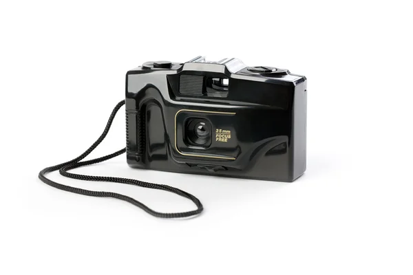 Câmera compacta analógica retro — Fotografia de Stock