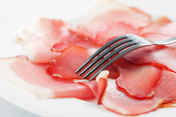 stock image Prosciutto crudo ham