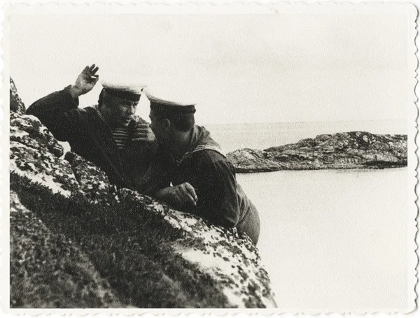 Σοβιετική ναύτης — Φωτογραφία Αρχείου