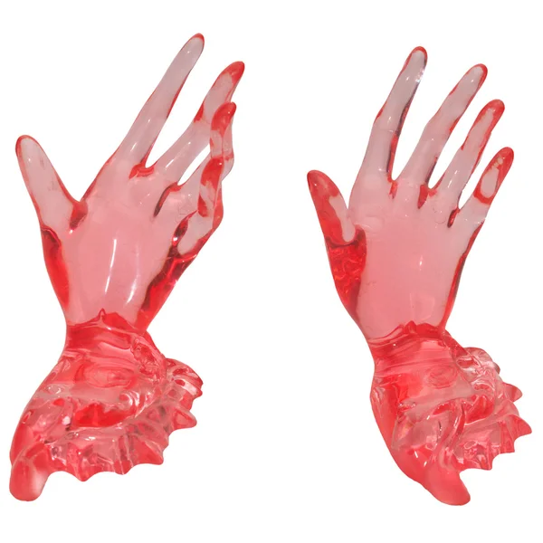 stock image Glass hands