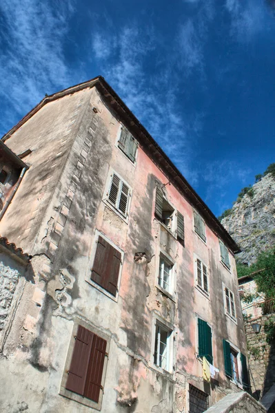 Oude stad in kotor, montenegro — Stockfoto