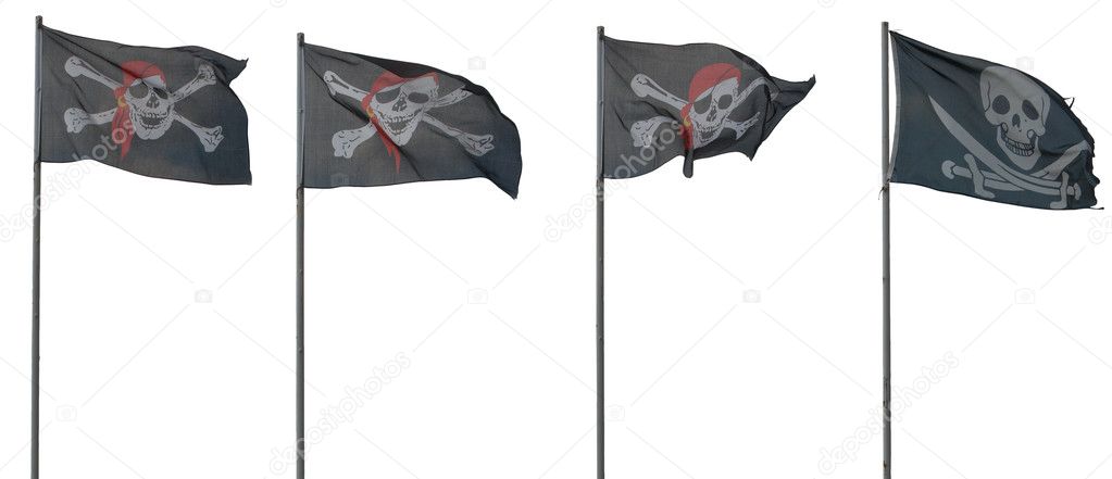 Jolly Roger flags
