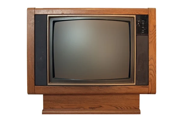 Televize - vintage podlahové model — Stock fotografie