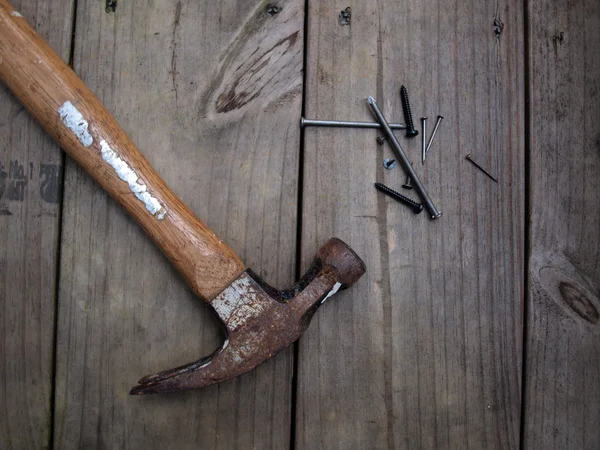 Hammer and nails 3 — Stock Photo, Image