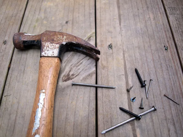Hammer and nails 5 — Stock Photo, Image