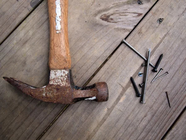 Hammer and nails 4 — Stock Photo, Image