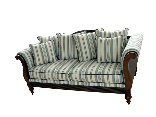 Sofa geïsoleerd 2 — Stockfoto