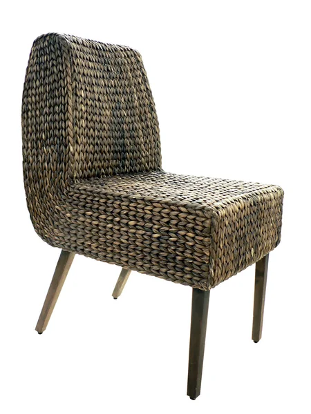 Krzesło - wiklina nodern stylu — Zdjęcie stockowe