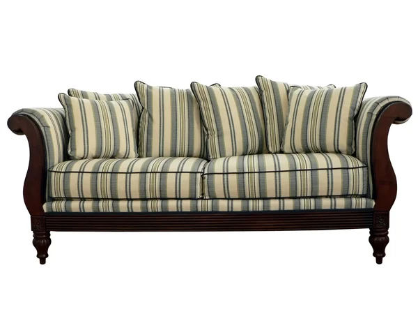 Sofa geïsoleerd — Stockfoto