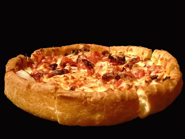 Pizza 2 isolato — Foto Stock
