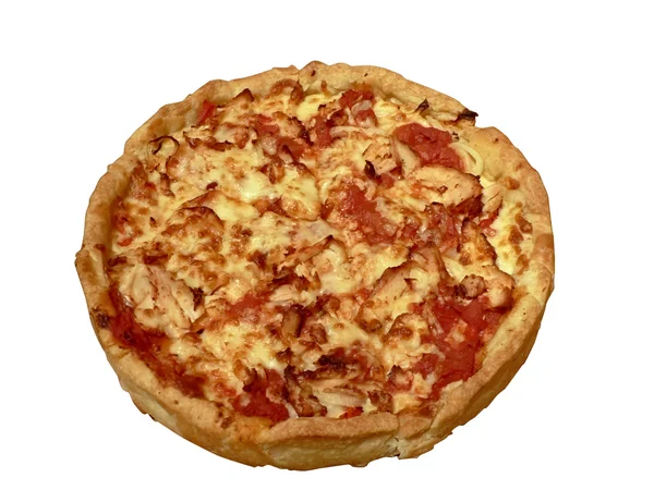 Pizza isolada 2 — Fotografia de Stock