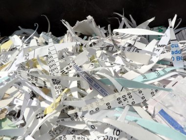 Shredded paper clipart