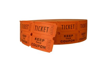 Raffle tickets clipart